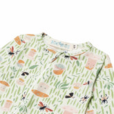 Macacão de Bebê com Zíper Estampa Bosque –  Trend4kids
